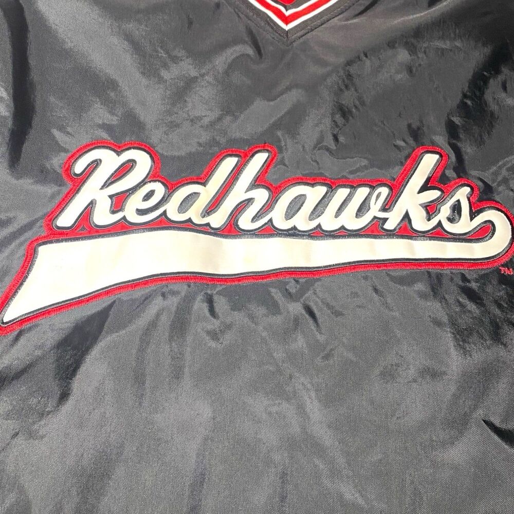 Vintage Redhawks Steve & Barry’s Jacket Mens XL Pullover Lined Nylon Windbreaker - Picture 2 of 10